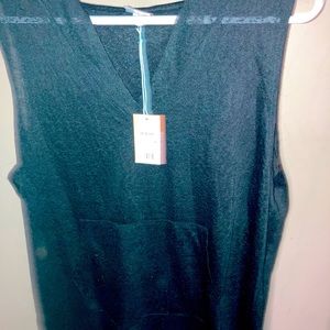 Black swim suit cover up